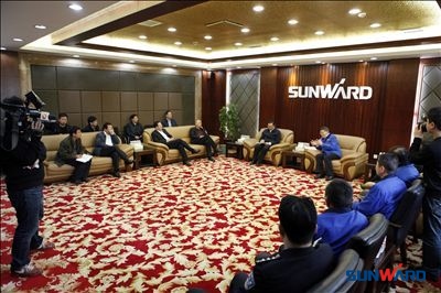 湖南省省委常委、政法委孙建国书记一行来beat365官网调研考察