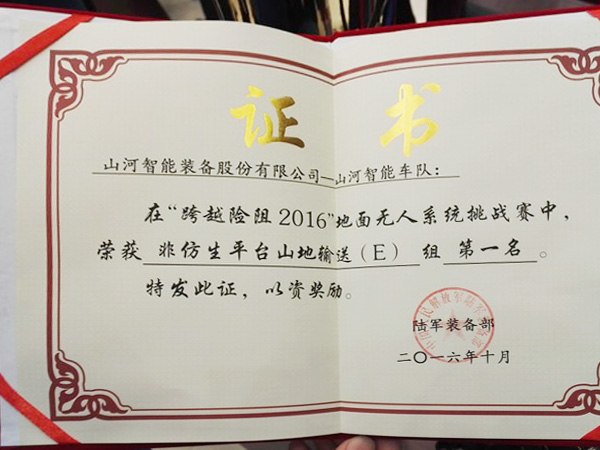 “跨越险阻2016”——beat365官网夺魁