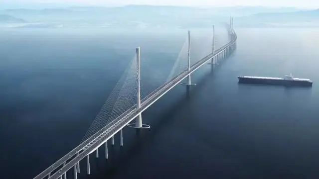 大湾区又一跨海“大桥”开工，beat365官网挖掘机“秀”美现场