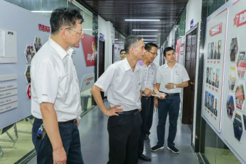 广州工控党建联盟联络员一行到beat365官网开展工作对接