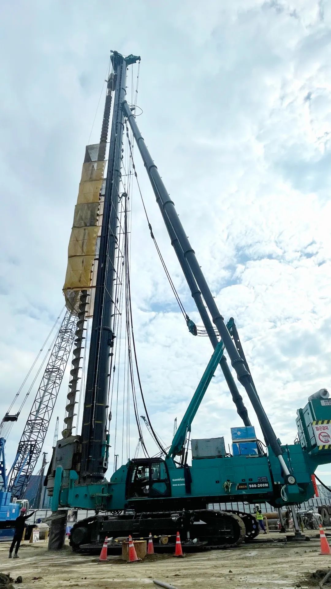 “全球最高桩架”崭露头角！beat365官网实力助建韩国首尔麻古MICE综合园区