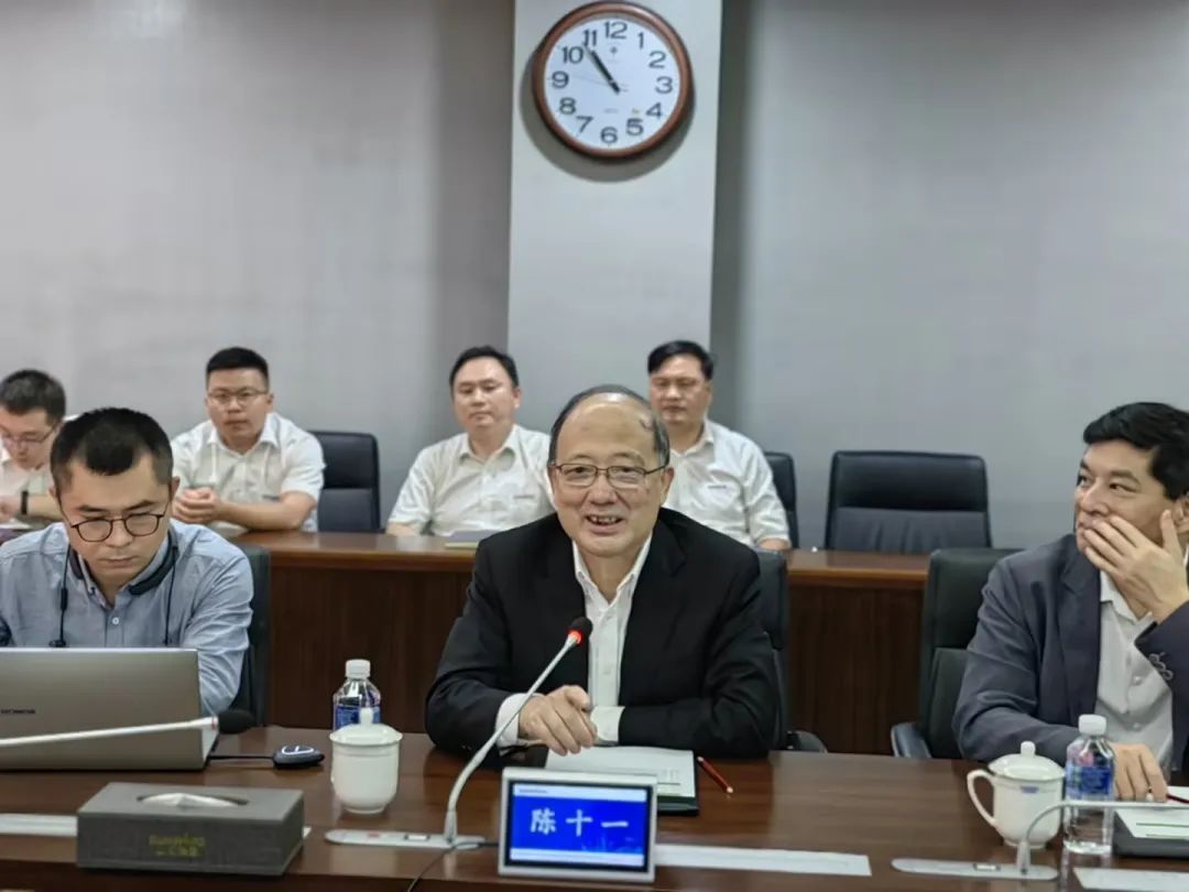 中国科学院院士陈十一率队到访beat365官网