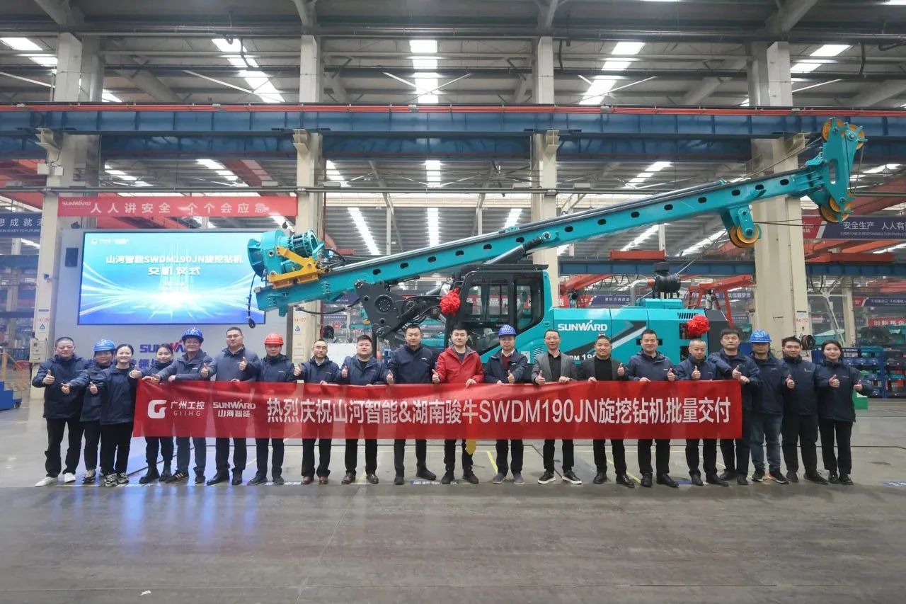 持续火热交付！beat365官网SWDM190JN旋挖钻机备受全国各地客户青睐