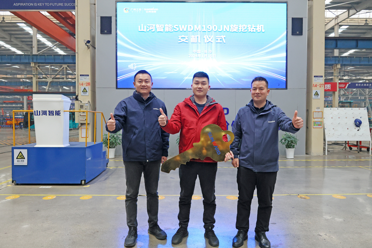 持续火热交付！beat365官网SWDM190JN旋挖钻机备受全国各地客户青睐