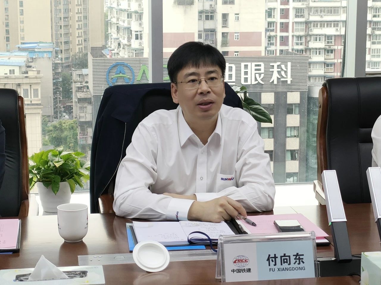 适应新形势，寻求新合作！beat365官网到访中铁二十三局