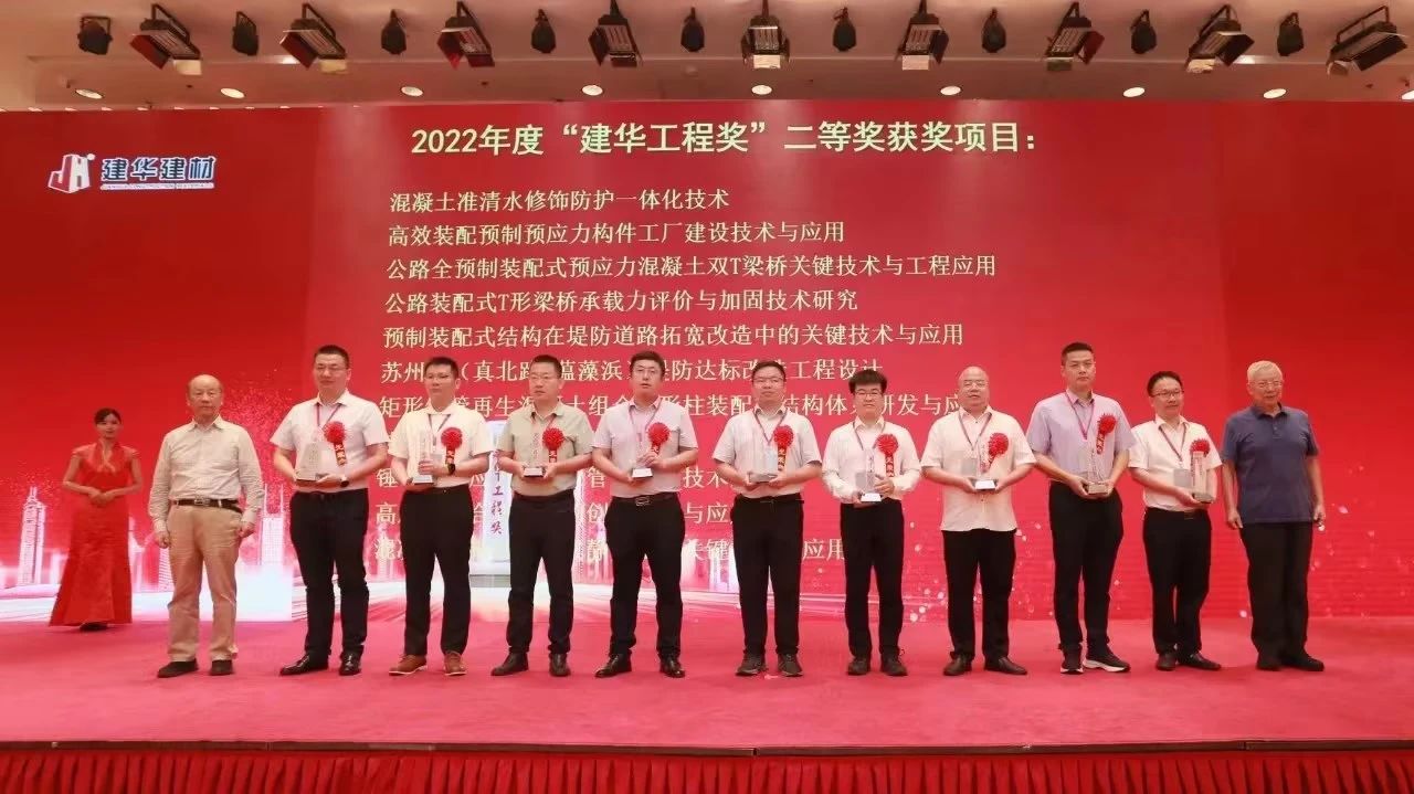 喜讯！beat365官网荣获“建华工程奖”二等奖