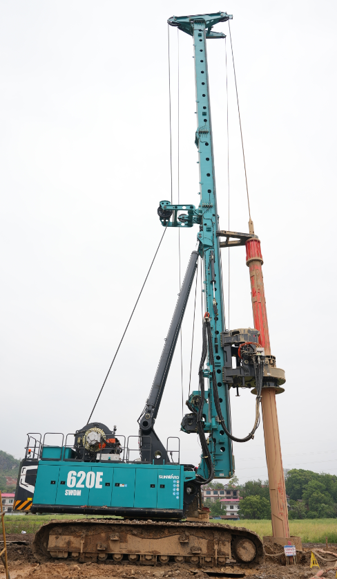 直击施工一线,beat365官网增程式旋挖钻机实力助建国家重点工程